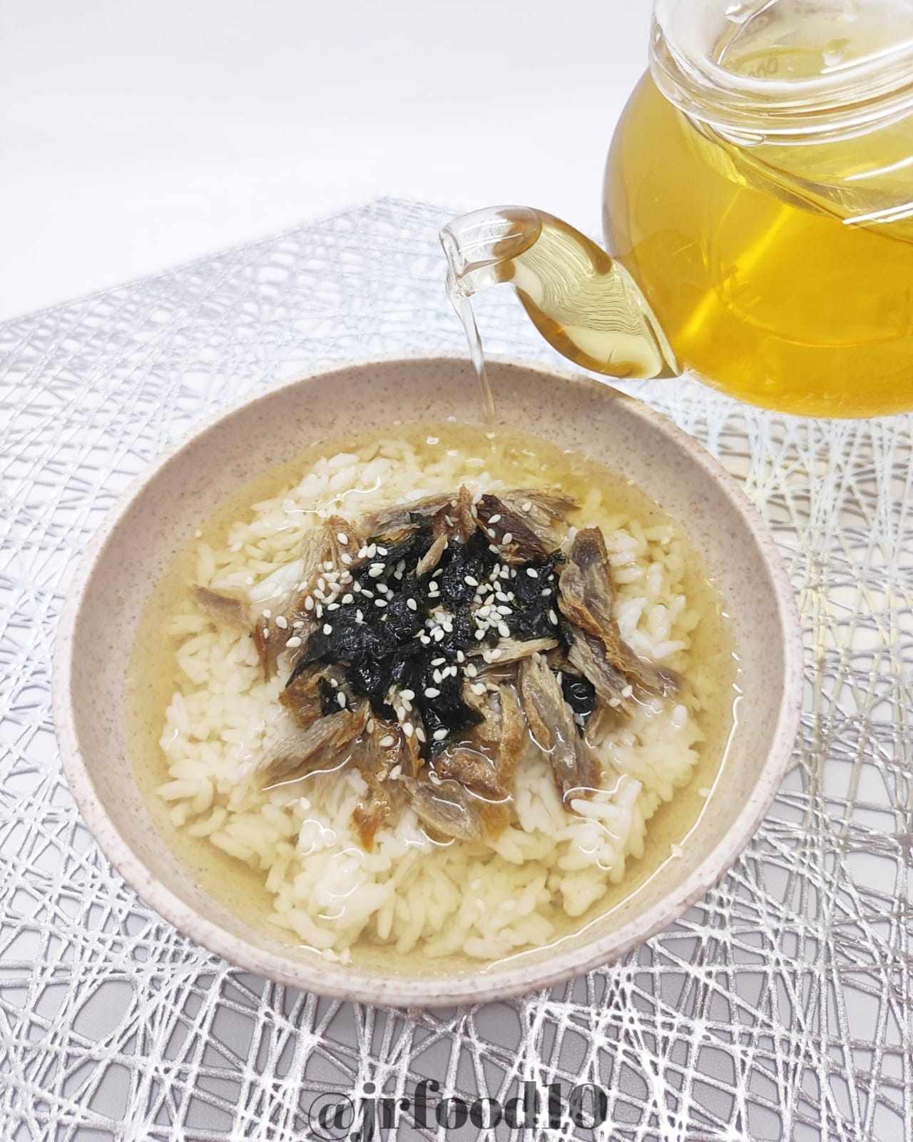Cara Membuat Ochazuke (Nasi Teh Hijau)